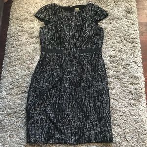 Taylor cap sleeved pencil dress